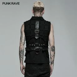 Punk Rave Store Gothic Printed Long Sleeve Shirt