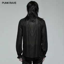 Punk Rave Store Gothic Asymmetric Shirt