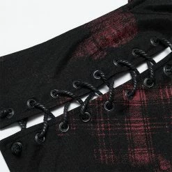 Punk Rave Store Gothic Steampunk Goth Printed Knitted Coat