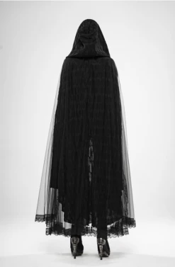 Punk Rave Store Cloak Gothic Rotten Devil Angel Long Cape